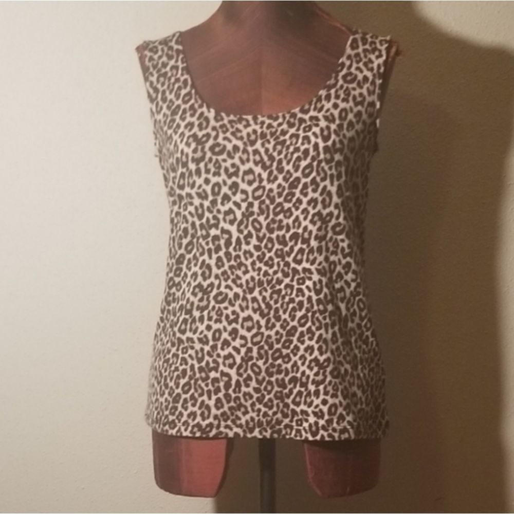 3for$20 - Charter Club leopard tank top